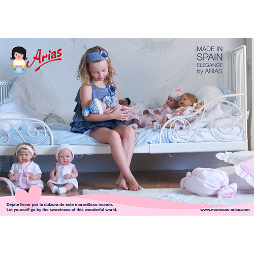 Arias 26 cm Elegance Pillines 9 Models Doll Assortment in a Display Box 